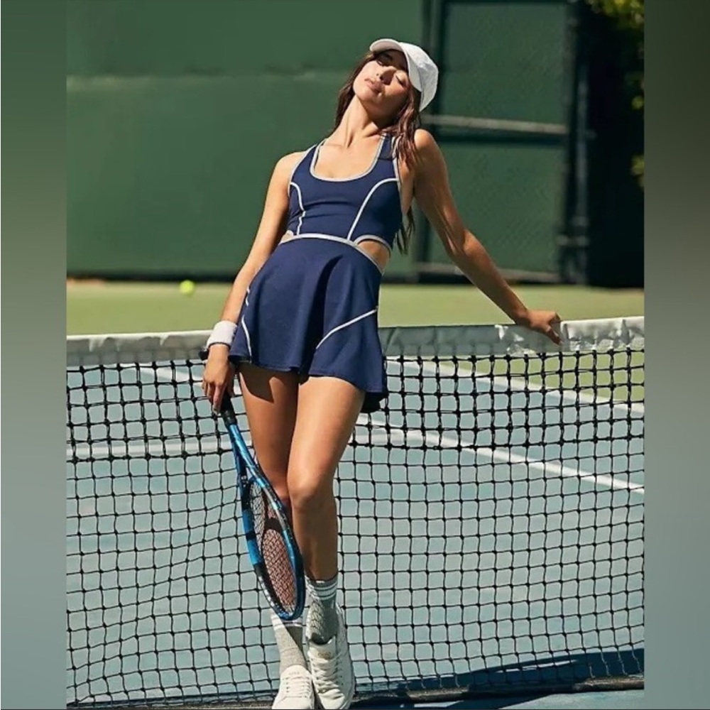 Free People Movement Give It A Whirl Tennis Dress / Free People Dress - Picture 2 of 6
